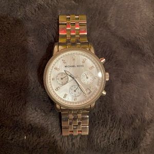 Michael Kors Women’s Ritz silver watch